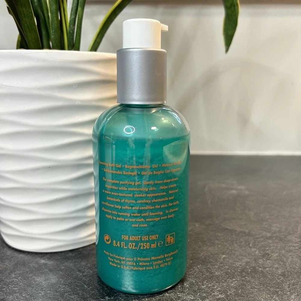 NEW Borghese Bagno Di Vita Gentle Foaming Gel For Bath & Shower 8.4 oz